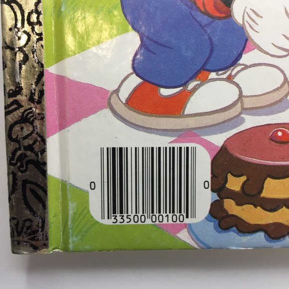 Vintage Little Golden Book Lot 2 Disney Mickey Mouse's Picnic and the Beanstalk - Picture 13 of 13